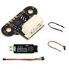 coolwell TOF Mini Laser Range Sensor, 7.8 m Distance, ±4 cm Accuracy, UART/I2C Communication, High Sensitivity, Low Light Interference for Robotics, Drones, and More Includes USB to TTL Converter