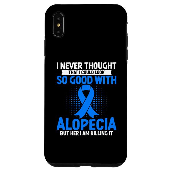 iPhone XS Max Alopecia Warrior Hair Loss Case