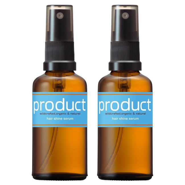 Product Hair Shine Serum, 1.7 fl oz (50 ml) x 2 Set, Hair Serum, Hair Oil