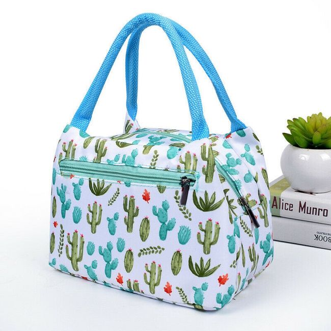 Lunch Bag Insulated Tote Bag Waterproof Portable Handbag for Women