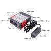 Temperature Controller, Digital Display Temperature and Humidity Controller Meter with Integrated Sensor (-20 ° C ~ 80 ° C)(12V)