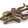 SiL Interiors Gold Octopus Wall Hook - Nautical Decorative Coat and Key Hanger