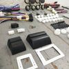 OBS 1988-98 Silverado Truck Power Window Conversion Kit 3 Illuminated Switches