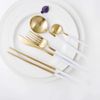 Cesa Beams Nordic Cutlery Set 4 Basic Set (White Gold)