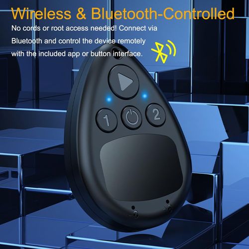 Wireless Mobile Phone Screen Auto Clicker – Adjustable Speed, Silent Operation, No Root Required – Auto Touch Clicker for Android & iOS Devices, Game & App Automation Tool by BLUECC (1 dragging 2)