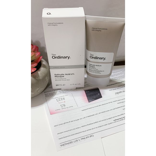 The Ordinary Salicylic Acid 2% Masque 50ml Formulated for Blemish Prone Skin