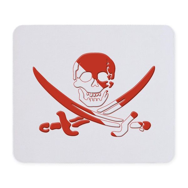 CafePress Pirate Skull Mousepad Non-slip Rubber Gaming Mousepad