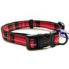 Large Red Tartan Ancol Collar 691420