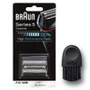 Braun Series 5 F/C52B-b Shaver Replacement Blade, Black, Brush Included
