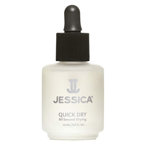 JESSICA Midi Nail Polish Quick Dry Drops (60-Second Drying), 7.4 ml