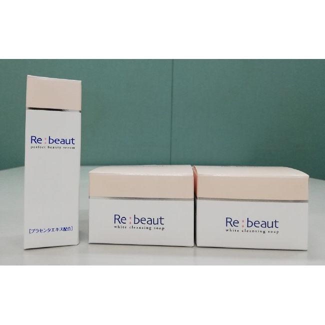 [Hometown Tax] Perfect Beauty Serum and White Cleansing Soap Set of 2