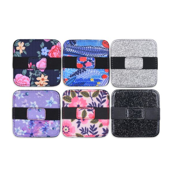 Eco-Fused 6X Bildschirm-Reinigungspads - Glitter Floral Mikrofaser-Reinigungstücher - Bildschirmreiniger-Bildschirmtücher für Elektronik - Brillenreinigungstücher - Tablets, Laptops, Fernseher