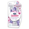Schick Quattro for Women Disposable Sensitive Skin, 3 Count (Pack of 1)