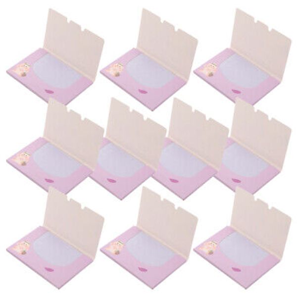 10 Boxes Face Oil Absorbing Sheets Oil Absorbing Paper Oil Blotting Paper Miss