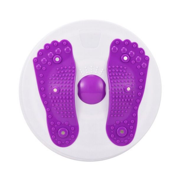 Body Shaping Twist Board Waist Disc Plate Women Equipment Aerobic Workout Fitness, Purple_2