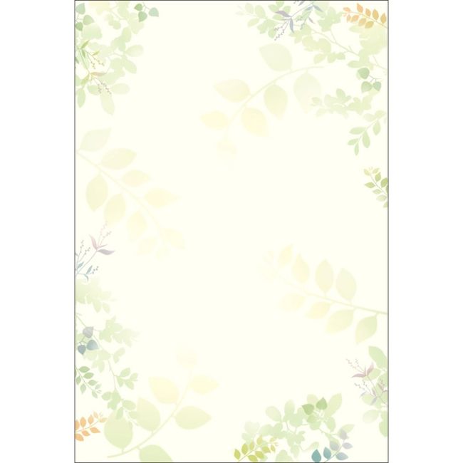 Taka Seal Greens 4-1305 Western Pattern Paper, Large Postcard