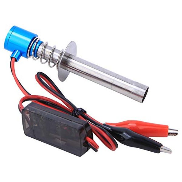 Tbest RC Engine igniter, Universal RC Engine Ignition Electronic Glow Plug Starter Igniter Vehicle Accessory for 1/8 1/10 Remote Control Car Model Toy