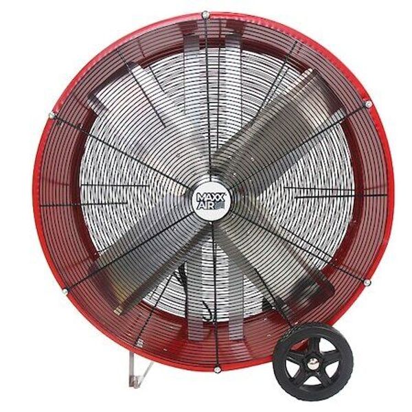 Maxx Air Bf30dd Redups Barrel Fan, Air Mover, Air Circulator 30 In.