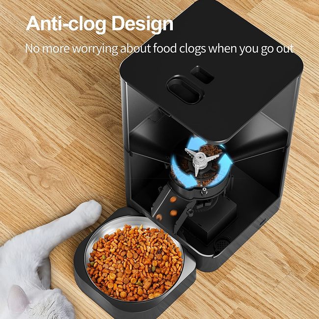 Dispenser Slow Feeder Large Dog Bowl Pet Automatic Feeder Food