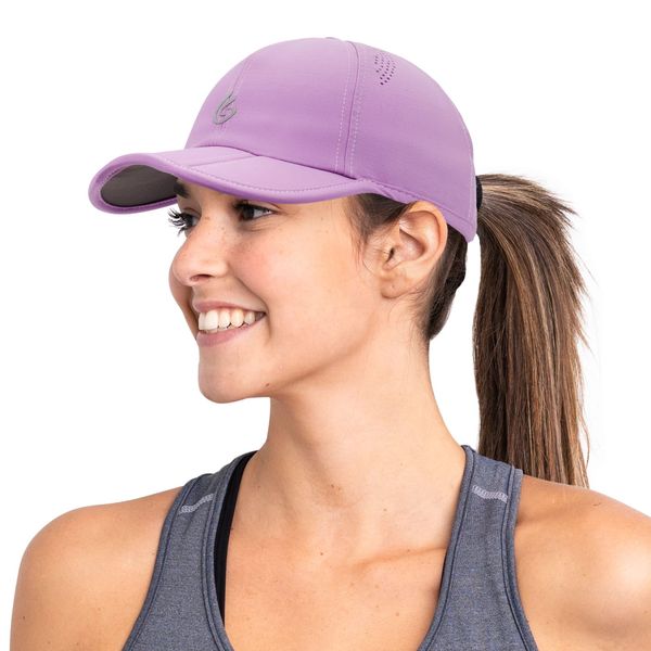 Gisdanchz Basecap Herren Damen Sport Cap Performance Baseball Caps für Damen Herren Laufkappe Laufen Tennis Golf Cap Uv-Schutz-Kappe Running Cap Herren Damen Sommer Cappy Männer Cap, Lila