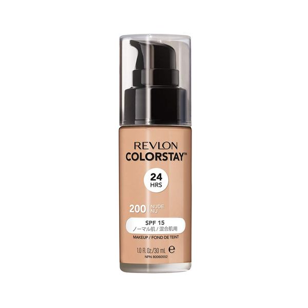 Lebron Collar Stay Makeup N 200 Nude (Color Image: Bright Ochre SPF15) Foundation 1 x 30ml (1)