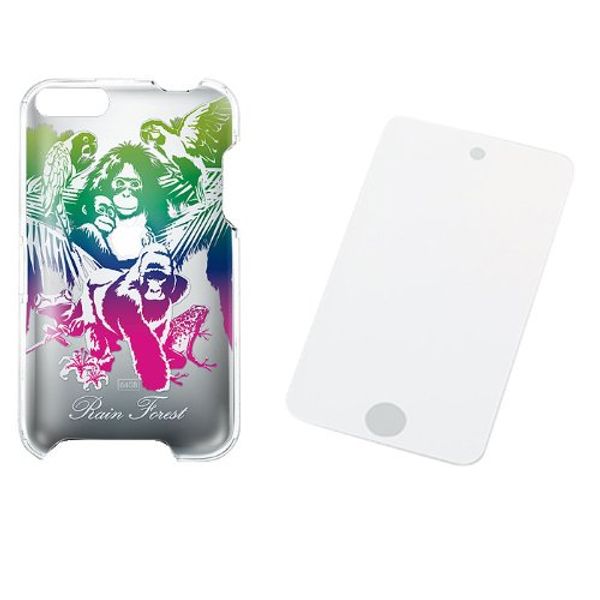 2 ND/3 ND Generation iPod Touch Clear Case + LCD Screen Protector Film [, G/G (ND/3RD)] rain forest