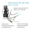Ignition Key Switch Assembly For Marine Mercury Outboard Remote Control Engine