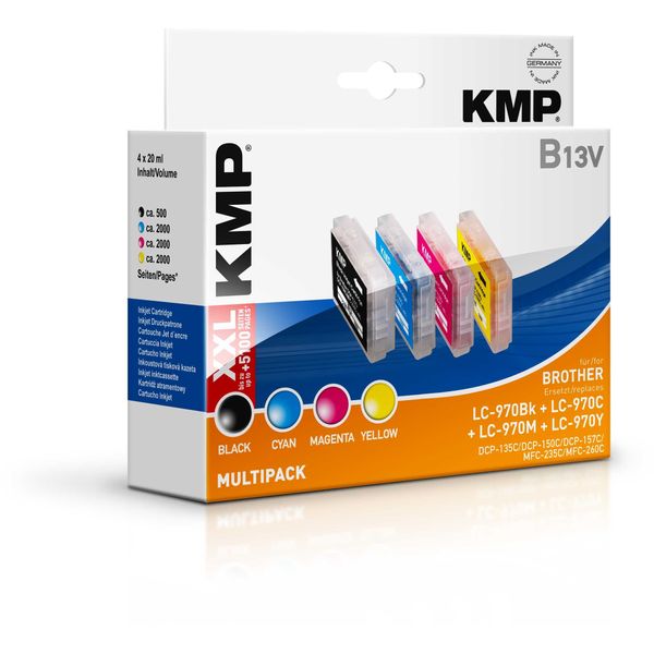 KMP Multipack für Brother DCP-135C/DCP-150C, B13V