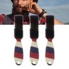 Soft Barber Fade Brush, 3pcs Beard Fade Brush Striped Pattern for Salon