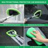 Windshield Cleaning Tool Kit Car Window Glass Wiper Cleaner Brush Pad Extendable