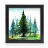Square picture frames (Black, 4x4 Inch)