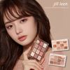 Jill Leen. HT04 Shining Mini Eyeshadow Palette, 12 Colors, Fine Glitter, High Color, High Adhesion, Compact