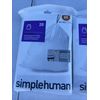 NEW simplehuman Code H Custom Fit Liners, 60 Trash Bags - SHIPS FREE!