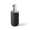 Umbra Junip Hand Soap Dispenser-Modern Refillable Pump for Bathroom, Black/Chrome