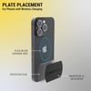 Metal Plates for Magnetic Phone Mounts Universal Compatibility Replacement Kit
