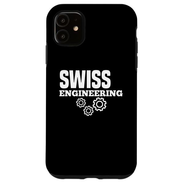 Case for iPhone 11 Swiss Engineering - Funny Swiss Engineer