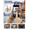 vislivin Women's Winter Warm Gloves Touchscreen Gloves with Lined, beige