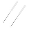 Cosmetic Spatula, Concealer, Cosmetics Foundation, Makeup Tool, Nail DIY Stainless Steel, Metal Makeup Spatula, Perfect for Carrying, Beginners, Crafts, Beginners, Portable