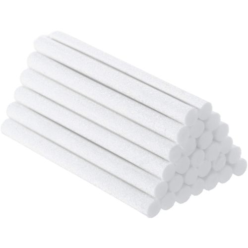 40 Pieces Humidifier Filter Cotton Refill Travel Mini Humidifier Filters Sticks Car Filters Replacement Parts for Portable Personal USB Powered Smart H20 in Office Bedroom(4 Inch)