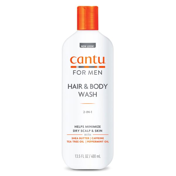 Cantu Mens 3 in 1 Shampoo Conditioner Body Wash 13.5oz