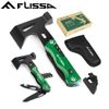 FLISSA 14-in-1 Multitool Axe Hammer Camp Hatchet Multi Tools LED Light EDC Knife