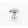 A817-34-PC Traditional Cabinet Knob, Polished Chrome