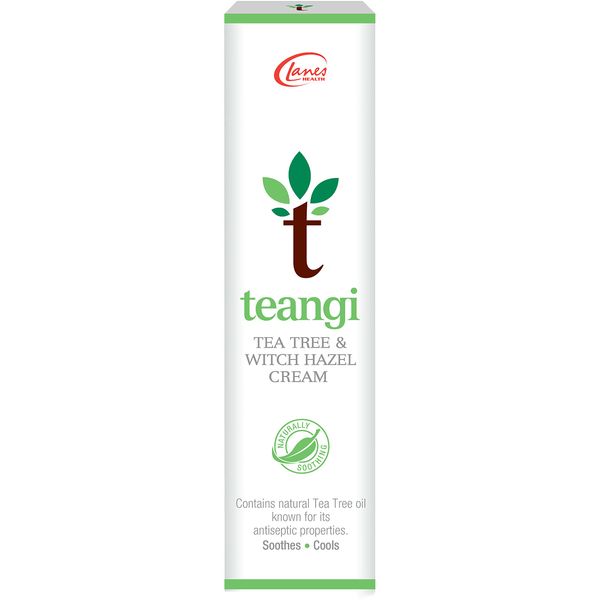 Teangi Tea Tree & Witch Hazel Cream (28g) | 100% Naturally Pure | Skin Relief | Pain Relief