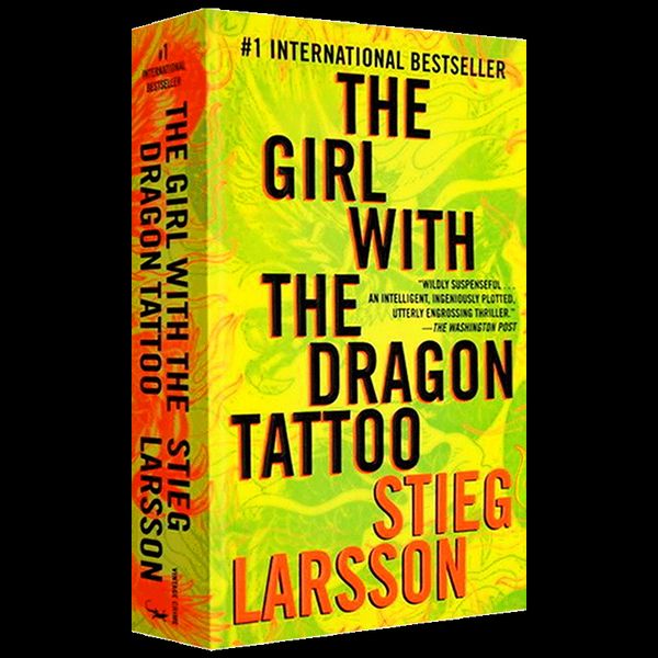 龙纹身的女孩 英文原版 The Girl with the Dragon Tattoo 犯罪惊悚推理小说 欧美畅销书 Stieg Larsson 进口电影原著小说英语书籍