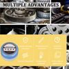 High Temp Lithium Grease for Bikes - Multi-Purpose Anti-Seize Copper & Silicone Paste for O-Ring, Brake, Assembly & Thread Lubrication