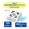 Gex GEX Loca Boy S Zeolite & Activated Carbon Mat 8+ 1 Piece Replacement Filter Material [Mail-bin] [Amazon.co.jp Limited]