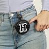 Harry Potter H-Padding Cookie Coin Purse, Black, 9 x 9 cm
