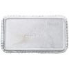 Mariposa Rope Statement Tray, Silver