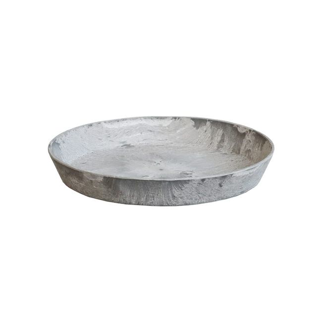 amaburo Art Stone Saucer [Gray/LL size] amabro Art Stone Saucer