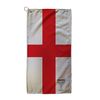 L&S Prints St George Flag - Golf Towel - Polyester White & Red
